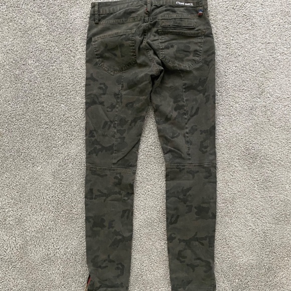Etienne Marcel Camouflage Jeans Size 26 CAMO - Picture 2 of 6